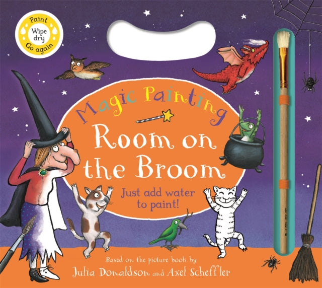Room On The Broom Magic Painting By Donaldson, Julia