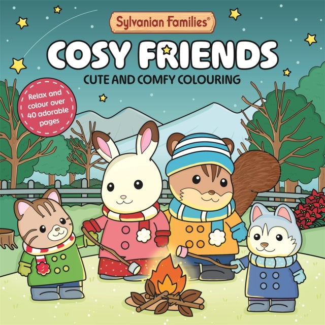 Cosy Friends Colouring Book