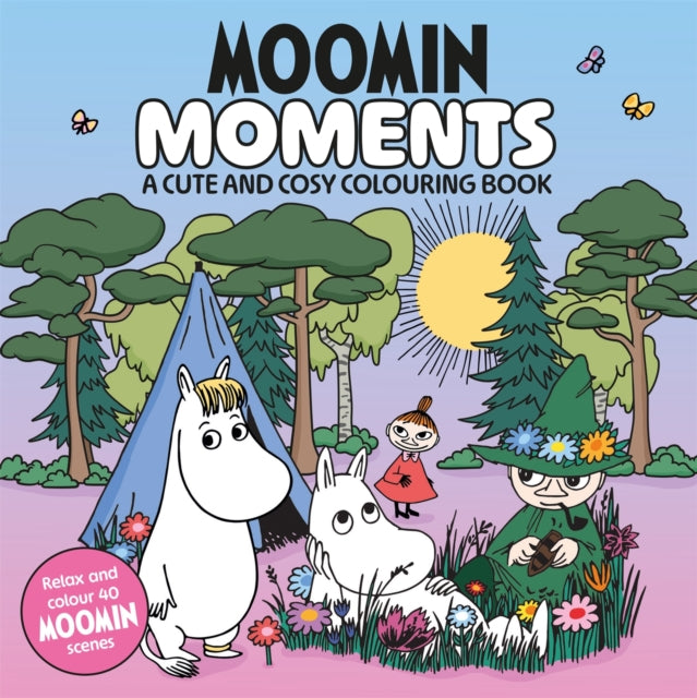 Moomin Moments Cute And Cosy Colouring