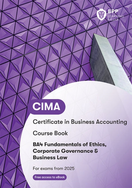 Cima Ba4 Fundamentals Of Ethics Corporat
