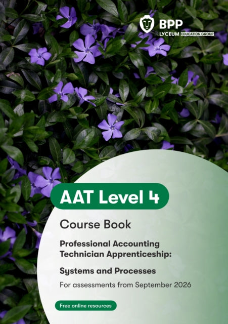 Aat Professional Accounting Technician R By Bpp Learning Media