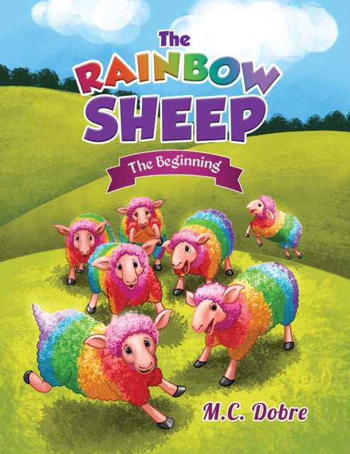 Rainbow Sheep By Dobre, M.c.