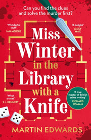 Miss Winter In The Library With A Knife By Edwards, Martin