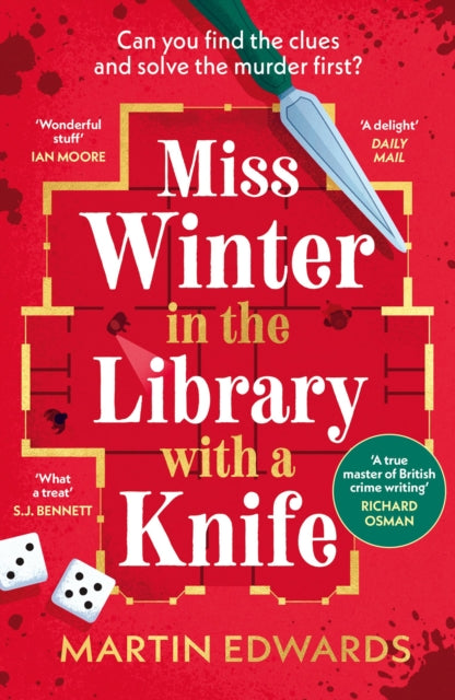 Miss Winter In The Library With A Knife By Edwards, Martin