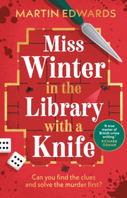 Miss Winter In The Library With A Knife By Edwards Martin