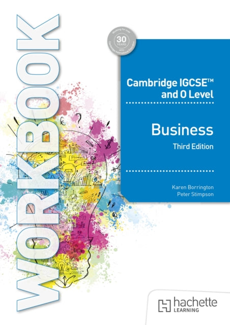 Cambridge Igcse And O Level Business Wo By Karen Borrington Pet