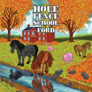 Hole In The Fence Of The School By The F By Bass, Jo
