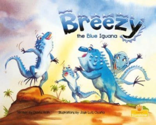 Breezy The Blue Iguana