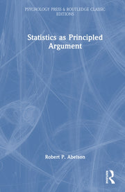 Statistics As Principled Argument