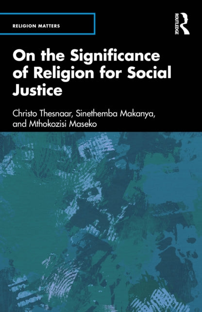 On The Significance Of Religion For Soc By Thesnaar  Christo