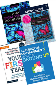 Todd Whitaker Great Teachers 4 Book Bun By Whitaker  Todd