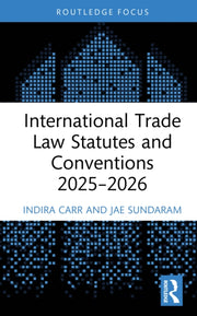 International Trade Law Statutes And Co