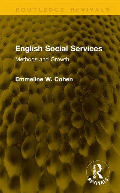 English Social Services By Cohen  Emmeline W.