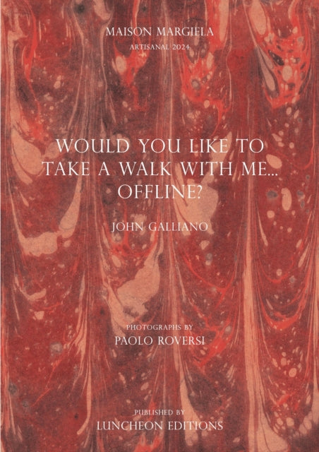 Would You Like To Take A Walk With Meoff By Galliano, John