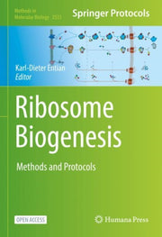 Ribosome Biogenesis : Methods And Protoc