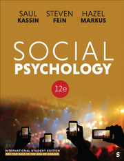 Social Psychology - International Studen By Kassin  Saul