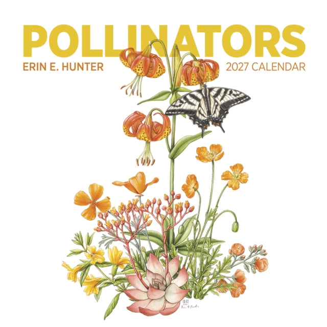 Erin E Hunter Pollinators 2027 Wall Cale By Hunter, Erin E