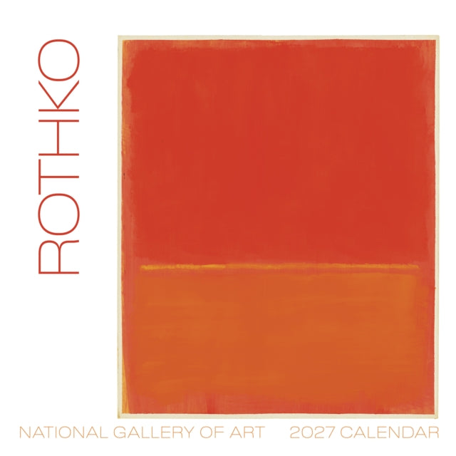 Rothko 2027 Wall Calendar By Rothko, Mark