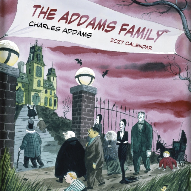 Charles Addams The Addams Family 2027 Wa By Addams, Charles