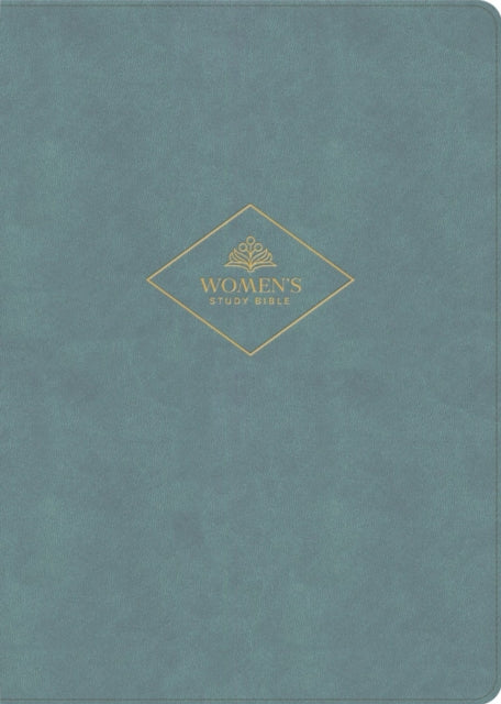 Csb Womens Study Bible Earthen Teal Sued