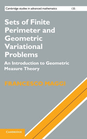 Sets Of Finite Perimeter & Geometric Var By Maggi, Francesco