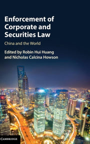 Enforcement Of Corporate & Securities La By Robin Hui Huang