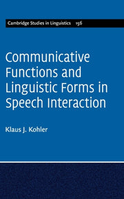 Communicative Functions & Linguistic For