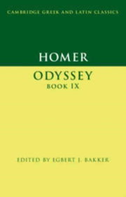 Homer Odyssey Book Ix By Bakker, Egbert J.