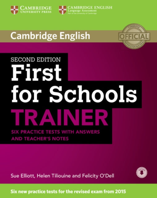 First For Schools Trainer Six Practice T
