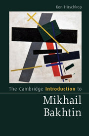 Cambridge Introduction To Mikhail Bakhti By Hirschkop, Ken