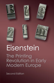 Printing Revolution In Early Modern Euro By Eisenstein, Elizabet