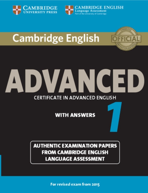 Cambridge English Advanced 1 For Revised