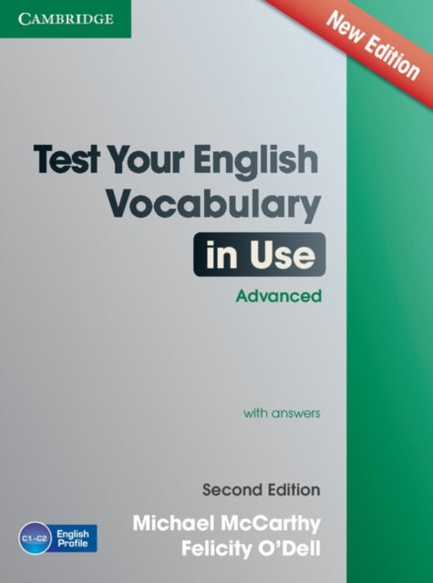 Test Your English Vocabulary In Use Adva By Mccarthy, Michael