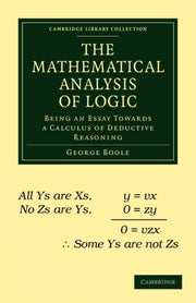 Mathematical Analysis Of Logic