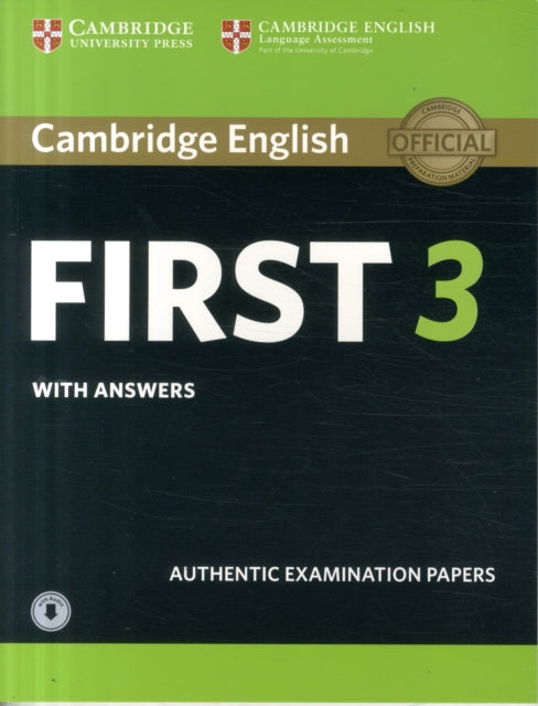 Cambridge English First 3 Students Book