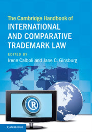 Cambridge Handbook Of International & Co By Irene Calboli