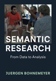 Semantic Research By Bohnemeyer  Juergen