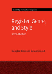 Register Genre & Style By Biber, Douglas