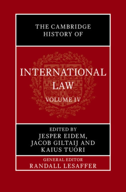 Cambridge History Of International Law By Lesaffer, Randall