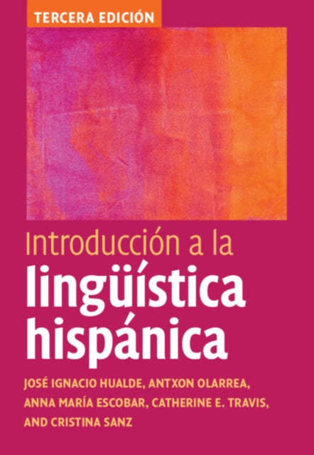 Introduccin A La Lingstica Hispnica