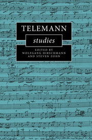 Telemann Studies By Hirschmann, Wolfgang