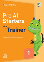 Pre A1 Starters Mini Trainer With Audio By Cambridge University Press