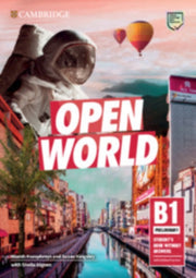 Open World Preliminary Students Book Wit