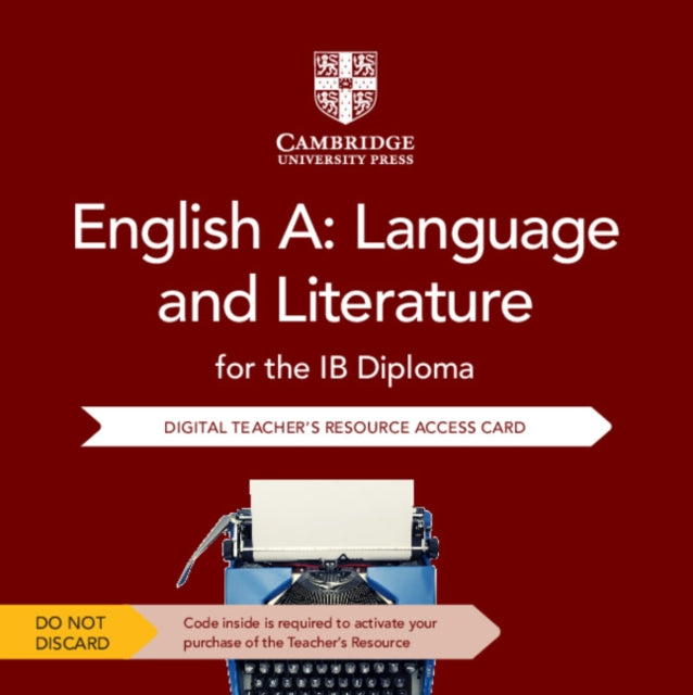 English A Language  And Literature
