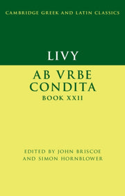 Livy Ab Urbe Condita Book Xxii