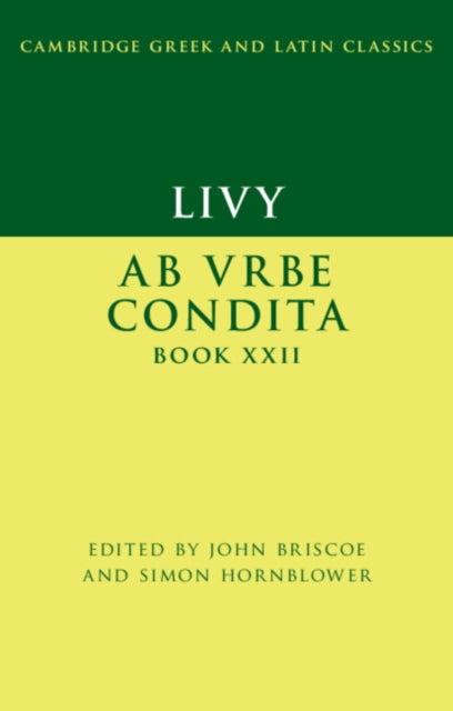 Livy Ab Urbe Condita Book Xxii