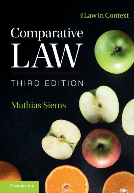 Comparative Law By Siems, Mathias