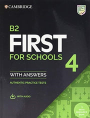 B2 First For Schools 4 Students Book Wit