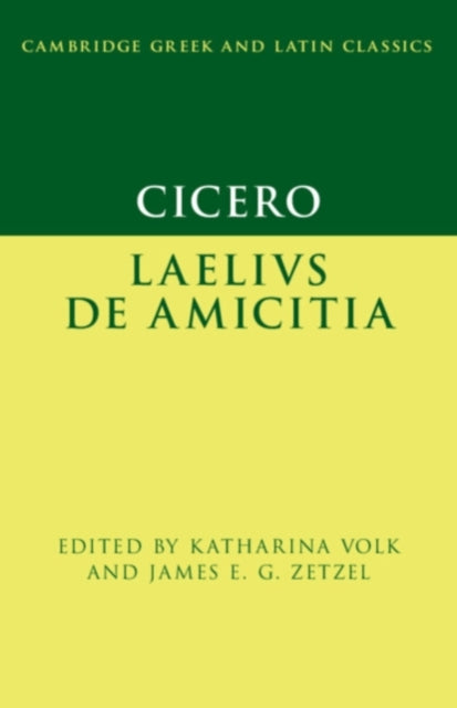 Cicero Ilaelius De Amicitiai