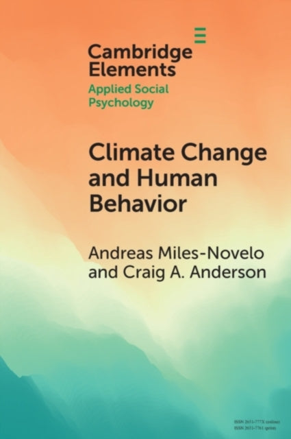 Climate Change And Human Behavior